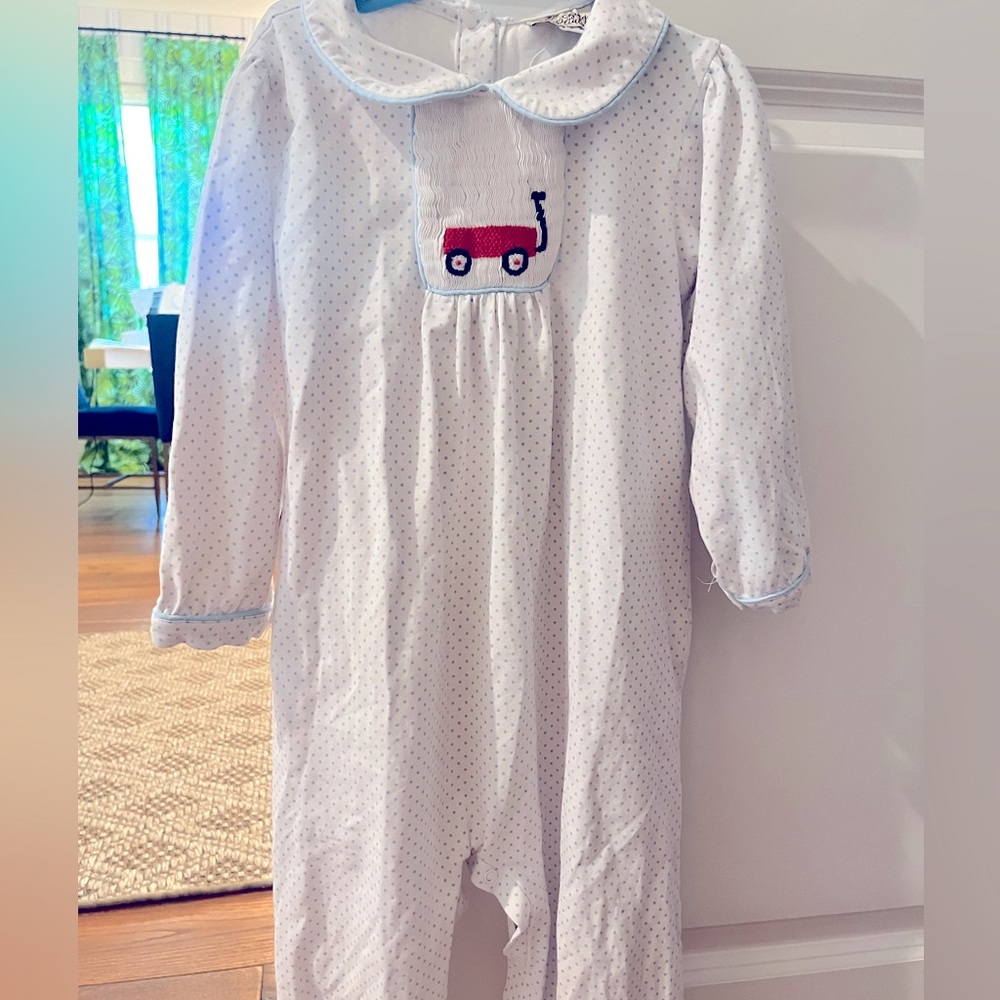3T boys long romper